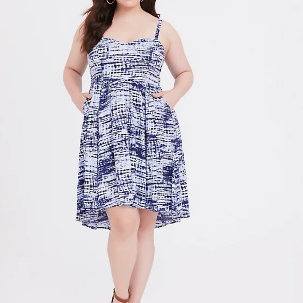 Torrid tie dye dress